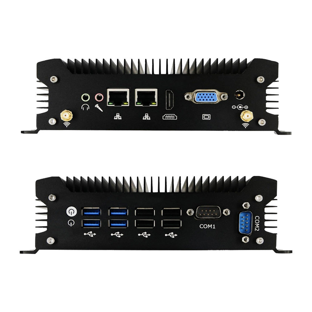 Hummlink G12 Fanless Industrial Mini PC | Intel Core i3-1215U / i5-1235U / i7-1255U | Dual LAN | 2 COM | HDMI 2.0 | Kiosk & Industrial Automation