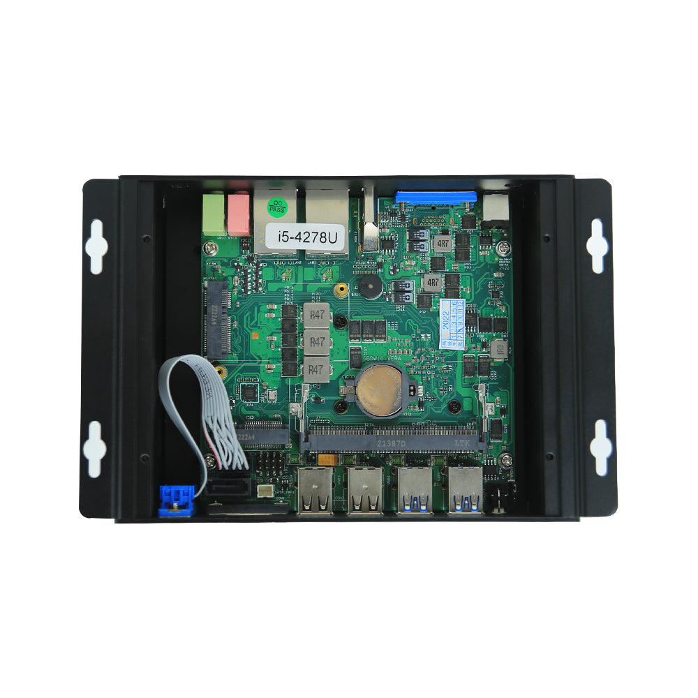 Hummlink G12 Fanless Industrial Mini PC | Intel Core i3-1215U / i5-1235U / i7-1255U | Dual LAN | 2 COM | HDMI 2.0 | Kiosk & Industrial Automation