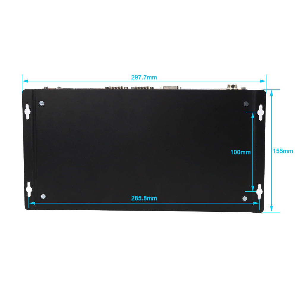 Hummlink G14 Fanless Industrial Mini PC | Intel Celeron J4125 / J6412 / N100 | Dual 2.5G LAN | 6 COM | RS422/RS485 | GPIO | Bus & Industrial Control