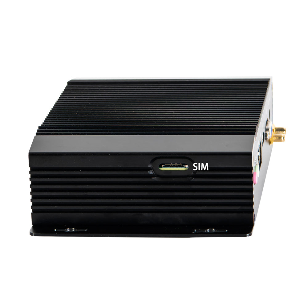 Fanless Industrial Mini PC Intel Pentium N3520 8G D3 128G SSD Windows/Linux For Car Parking System