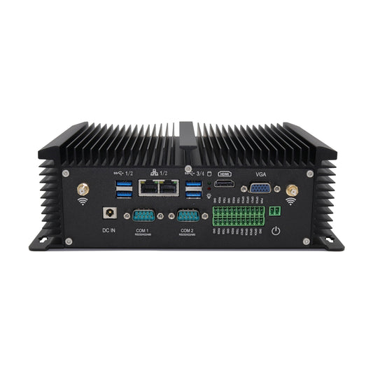 Hummlink G4 Fanless Industrial Mini PC | Intel Core i7-8550U / i5-8250U | Dual LAN | 2 COM | Dual Display | Industrial Automation