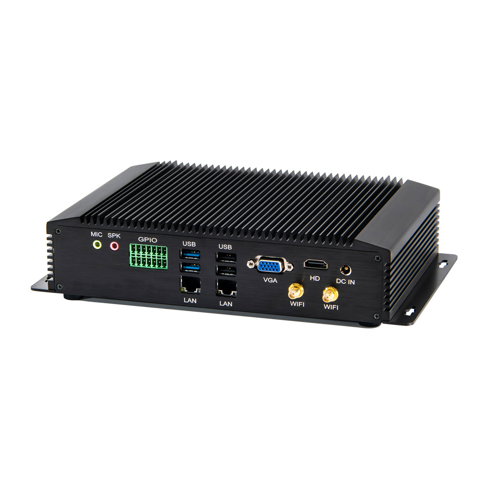 Hummlink G5 Fanless Industrial Mini PC | Intel Core i5-4200U / i7-4650U | Dual 2.5G LAN | 6 COM | LPT | GPIO | Industrial Automation
