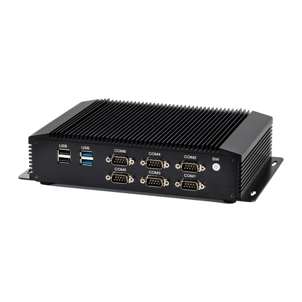 Hummlink G5 Fanless Industrial Mini PC | Intel Core i5-4200U / i7-4650U | Dual 2.5G LAN | 6 COM | LPT | GPIO | Industrial Automation