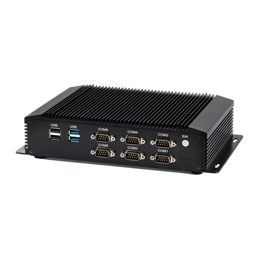 Hummlink G5 Fanless Industrial Mini PC | Intel Core i5-4200U / i7-4650U | Dual 2.5G LAN | 6 COM | LPT | GPIO | Industrial Automation