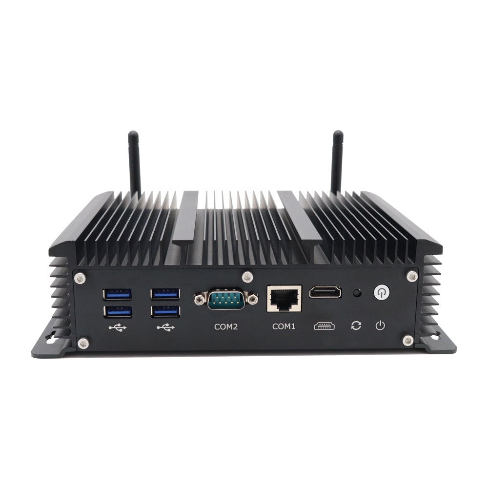 Hummlink G7 Fanless Industrial Mini Router / Firewall PC | Intel Core i5-10210U / i7-10510U | 6 × Gigabit LAN | 2 COM | 4G SIM | pfSense Ready