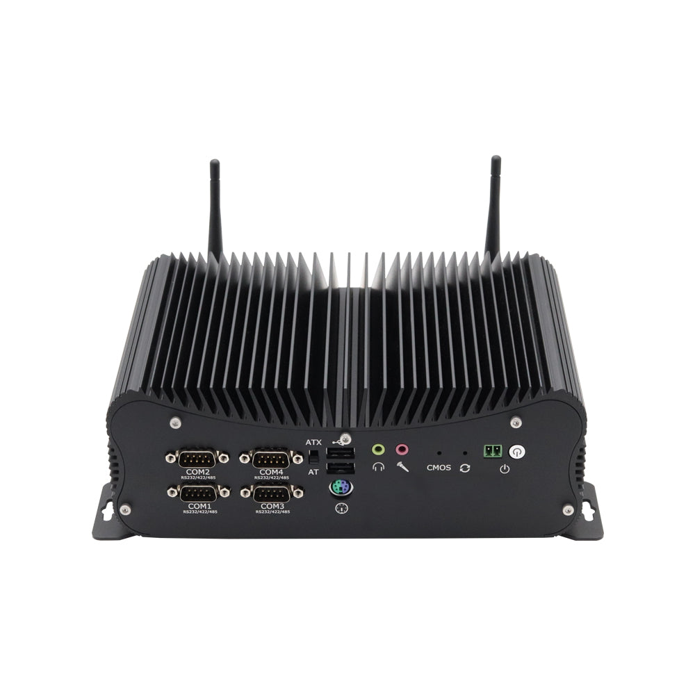 Hummlink G8 Fanless Industrial Mini PC | Intel Core i5-8250U / i7-8560U / i5-10210U / i7-10510U | Dual 2.5G LAN | 6 COM | RS422/RS485 | GPIO | Industrial Automation